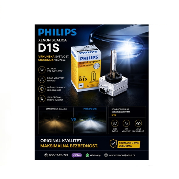 XENON SIJALICA PHILIPS D1S