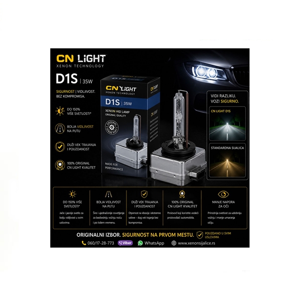 XENON SIJALICA CN LIGHT D1S