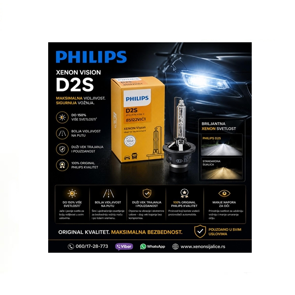 XENON SIJALICA PHILIPS D2S