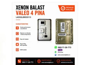XENON BALAST VALEO 4 PINA LAD5GL89035113