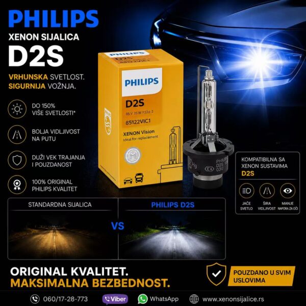 XENON SIJALICA PHILIPS D2S