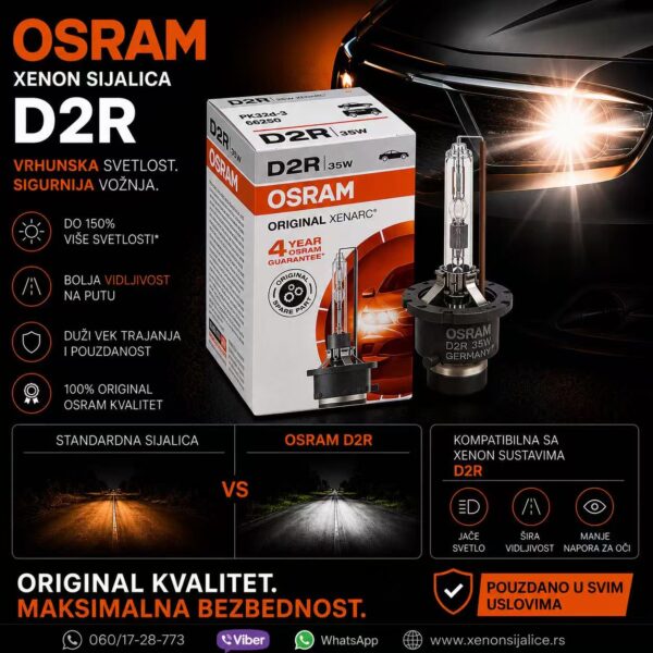 XENON SIJALICA OSRAM D2R