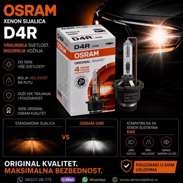 XENON SIJALICA OSRAM D4R