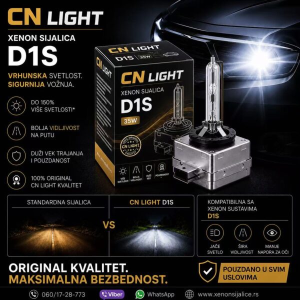 XENON SIJALICA CN LIGHT D1S