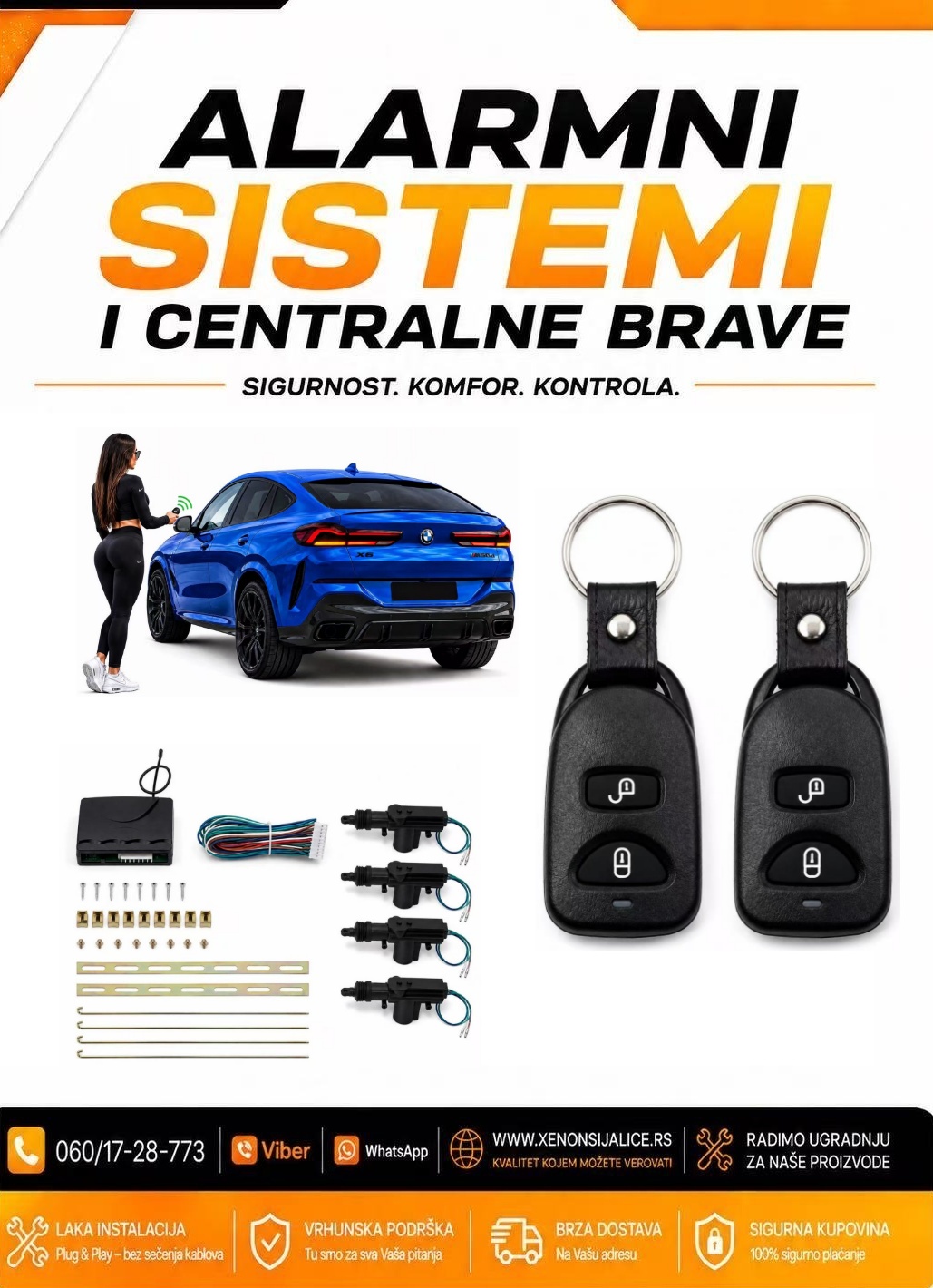 CENTRALNA BRAVA SET SA MOTORIMA MODEL KD22