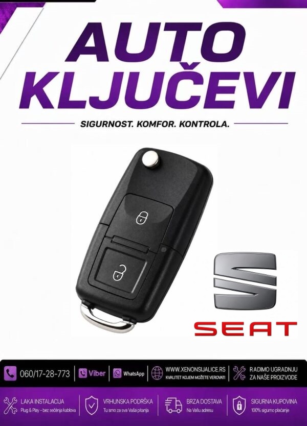 KLJUC SEAT KUCISTE KLJUCA MODEL 1
