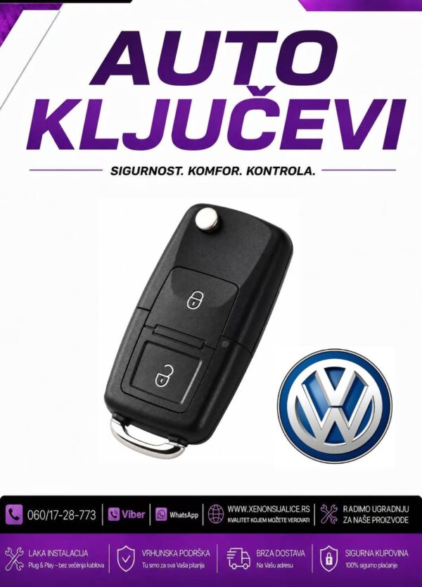 KLJUC VW KUCISTE KLJUCA MODEL 1