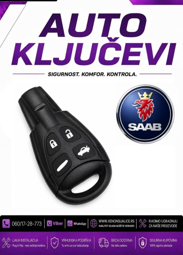 KLJUC SAAB KUCISTE KLJUCA MODEL 1