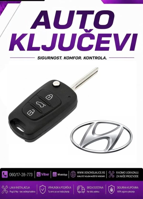 KLJUC HYUNDAI KUCISTE KLJUCA MODEL 1