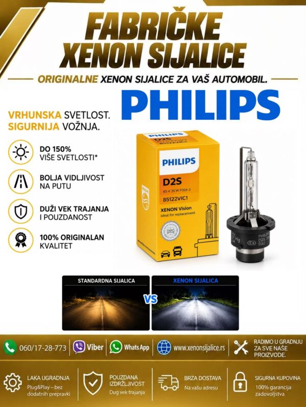 XENON SIJALICA PHILIPS D2S