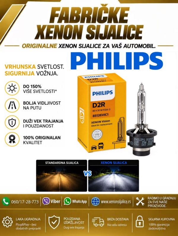 XENON SIJALICA PHILIPS D2R