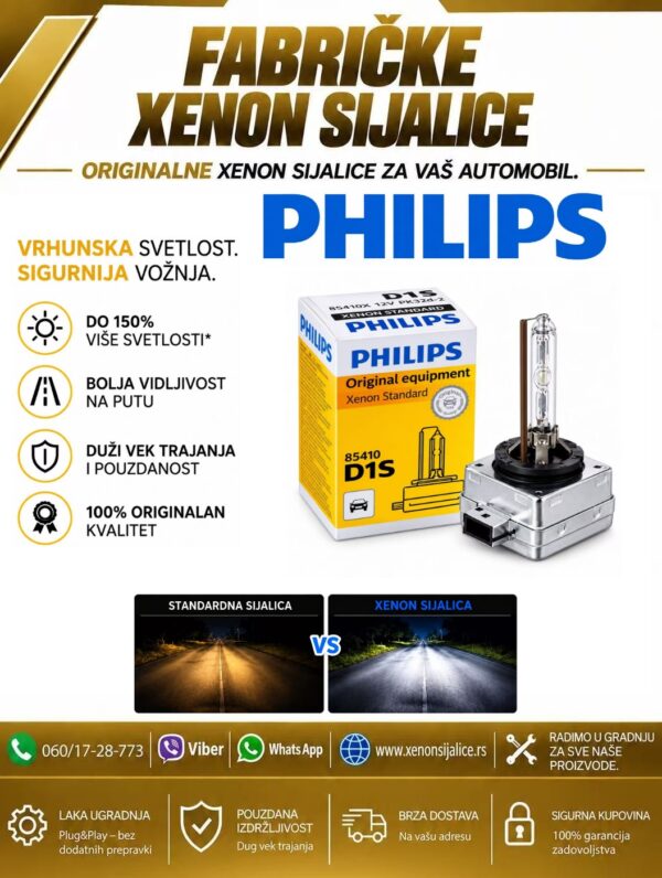 XENON SIJALICA PHILIPS D1S