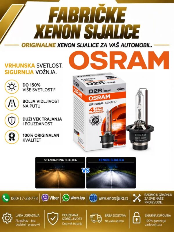 XENON SIJALICA OSRAM D2R