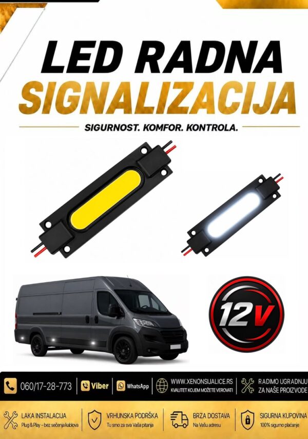 LED GABARIT BELI 7cm X 3cm 12V