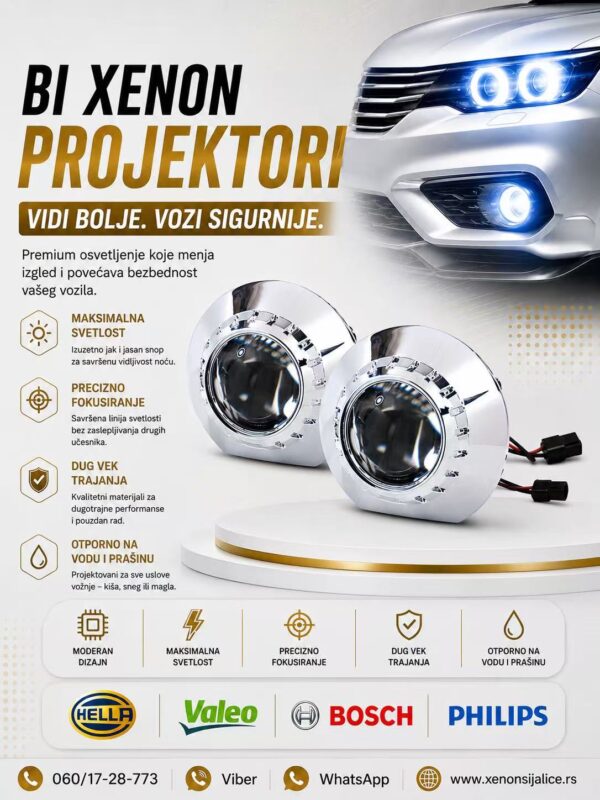 BI XENON MORIMOTO PROJEKTORI UNIVERZALNI MODEL 2 BMW E46