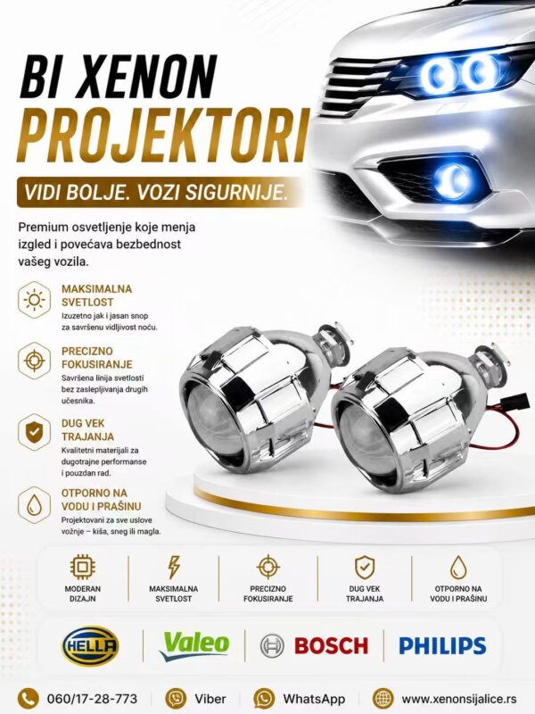 BI XENON MORIMOTO PROJEKTORI UNIVERZALNI MODEL 1