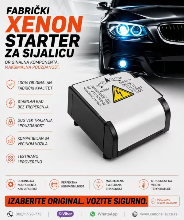 XENON STARTERI ZA SIJALICE