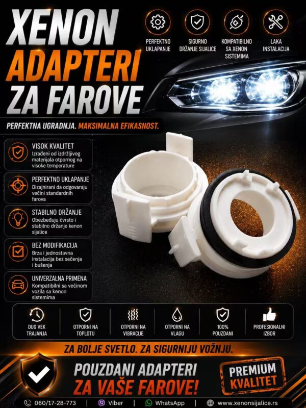 XENON ADAPTERI ZA FAROVE BMW E46