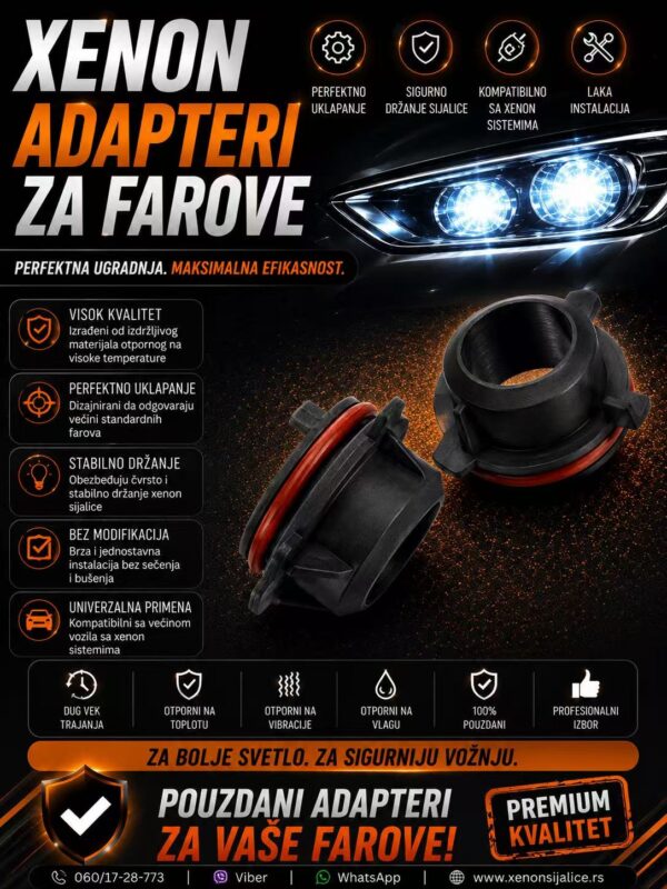 XENON ADAPTERI ZA FAROVE BMW E39