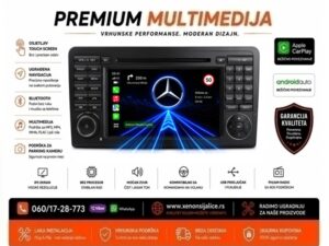 MERCEDES ML/GL MULTIMEDIJA ANDROID,CAR PLAY NAVIGACIJA TOUCH SCREEN 7 INCA