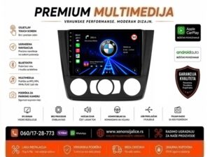 BMW 1 MANUELNA KLIMA ANDROID,CAR PLAY MULTIMEDIJA NAVIGACIJA TOUCH SCREEN 10 INCA