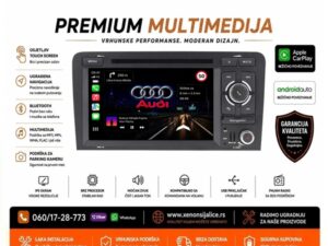 AUDI A3 ANDROID,CAR PLAY MULTIMEDIJA NAVIGACIJA TOUCH SCREEN 7 INCA