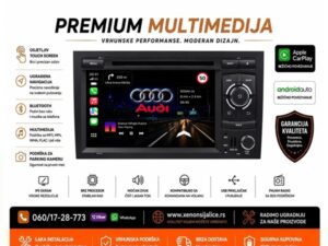 AUDI A4 ANDROID,CAR PLAY MULTIMEDIJA NAVIGACIJA TOUCH SCREEN 7 INCA