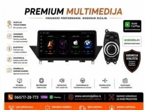 BMW X1 ANDROID,CAR PLAY MULTIMEDIJA NAVIGACIJA TOUCH SCREEN 10 INCA