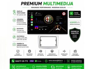 ALFA ROMEO MITO MULTIMEDIJA ANDROID,CAR PLAY NAVIGACIJA TOUCH SCREEN 7 INCA