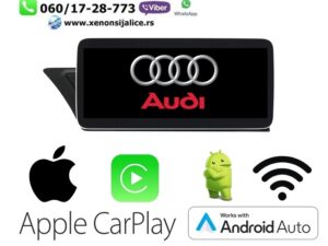 AUDI A4,A5 ANDROID,CAR PLAY MULTIMEDIJA NAVIGACIJA TOUCH SCREEN 10 INCA