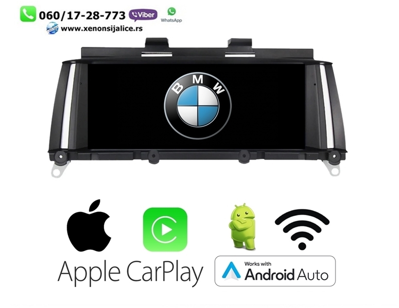 BMW X3 F25 ANDROID,CAR PLAY MULTIMEDIJA NAVIGACIJA TOUCH SCREEN 10 INCA