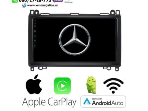 MERCEDES A,B KLASA,SPRINTER,VITO,VIANO MULTIMEDIJA ANDROID,CAR PLAY NAVIGACIJA TOUCH SCREEN 10 INCA