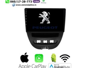 PEUGEOT 107 MULTIMEDIJA ANDROID,CAR PLAY NAVIGACIJA TOUCH SCREEN 10 INCA