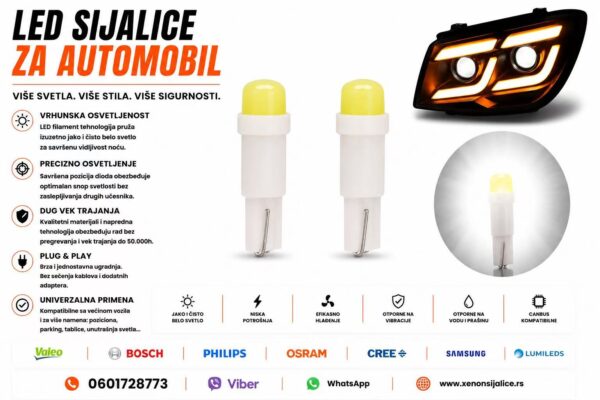 T5 UBODNE LED SIJALICE