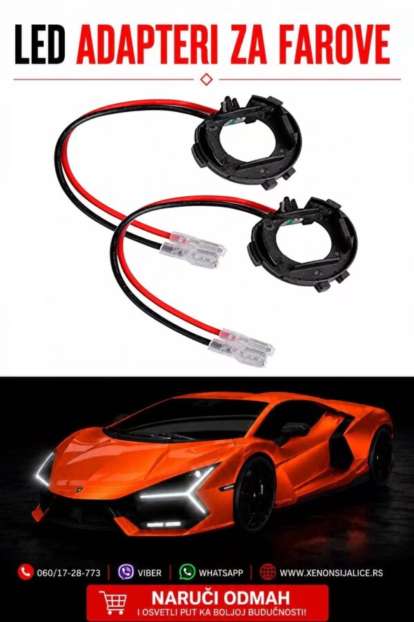 LED ADAPTERI ZA FAROVE UNIVERZALNI MODEL VW GOLF 7