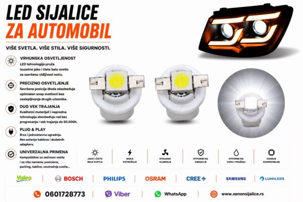 T5 LED SIJALICE SA KUCISTEM