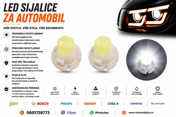 T4 LED SIJALICE SA KUCISTEM
