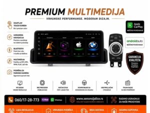 BMW 3 E90 E91 E92 ANDROID,CAR PLAY MULTIMEDIJA NAVIGACIJA TOUCH SCREEN 10 INCA