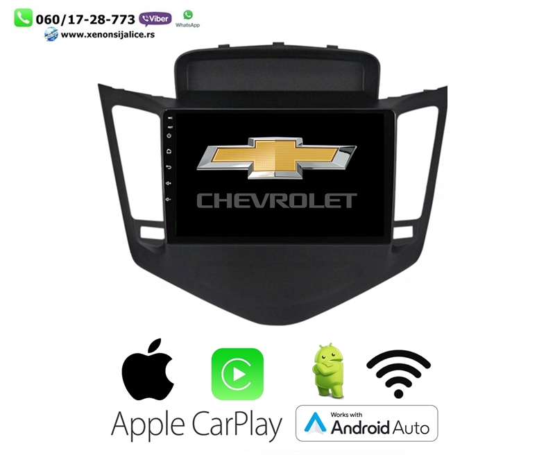 CHEVROLET CRUZE MULTIMEDIJA ANDROID,CAR PLAY NAVIGACIJA TOUCH SCREEN 10 INCA