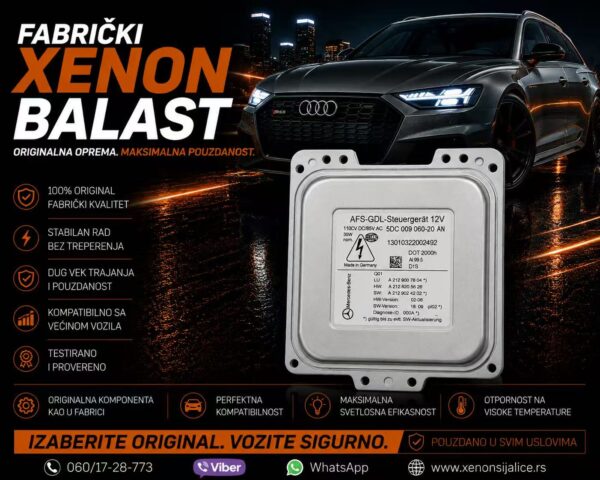 XENON BALAST HELLA 5DC 009 060-20AN