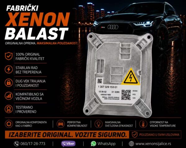 XENON BALAST AL BOSCH 1 307 329 153 01