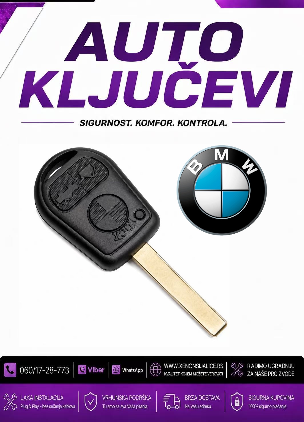 KLJUC BMW KUCISTE KLJUCA MODEL 2