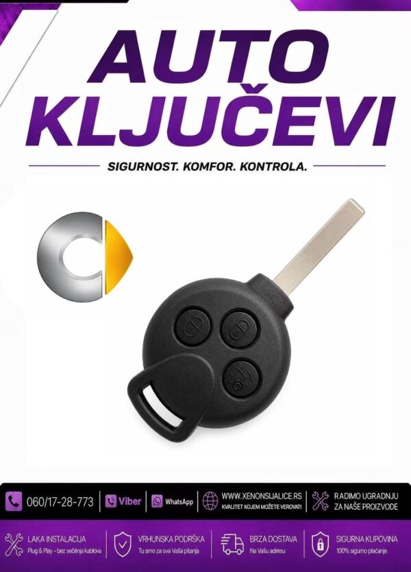 KLJUC SMART KUCISTE KLJUCA MODEL 3