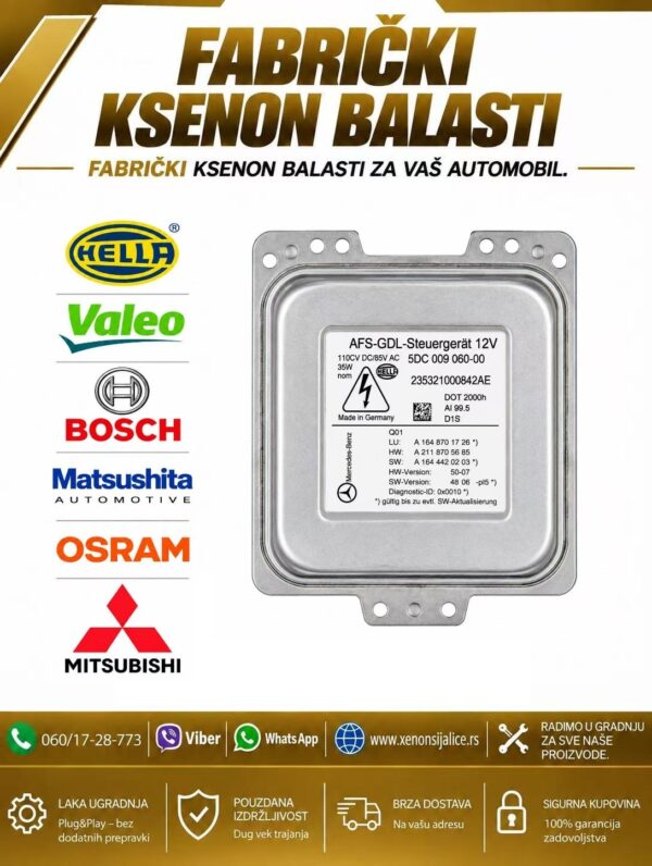 XENON BALAST HELLA 5DC 009 060-00