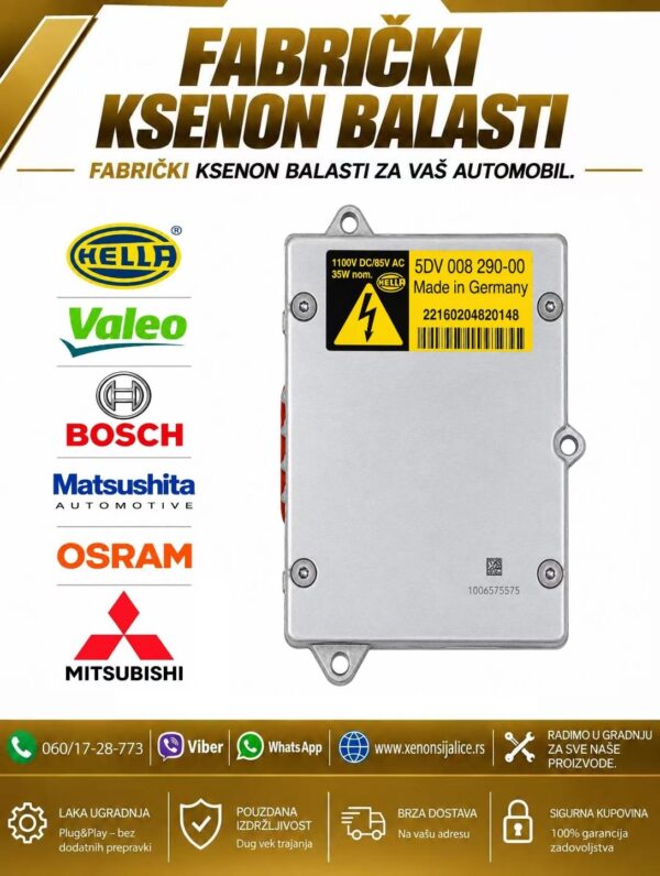 XENON BALAST HELLA 5DV 008 290 00