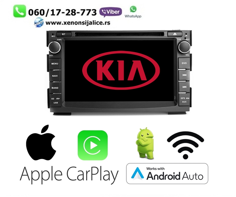 KIA CEED MULTIMEDIJA ANDROID,CAR PLAY NAVIGACIJA TOUCH SCREEN 7 INCA