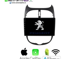 PEUGEOT 206 MULTIMEDIJA ANDROID,CAR PLAY NAVIGACIJA TOUCH SCREEN 10 INCA