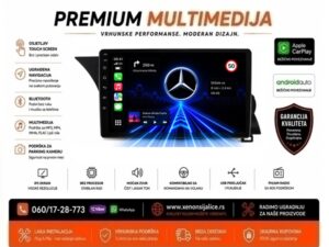MERCEDES GLK MULTIMEDIJA ANDROID,CAR PLAY NAVIGACIJA TOUCH SCREEN 10 INCA