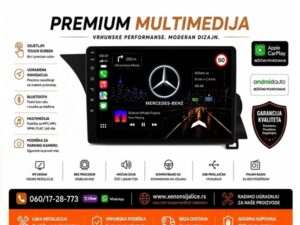 MERCEDES GLK MULTIMEDIJA ANDROID,CAR PLAY NAVIGACIJA TOUCH SCREEN 10 INCA
