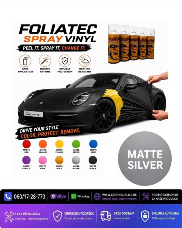 SIVI PLASTI DIP SPREJ FOLIJA GUMA